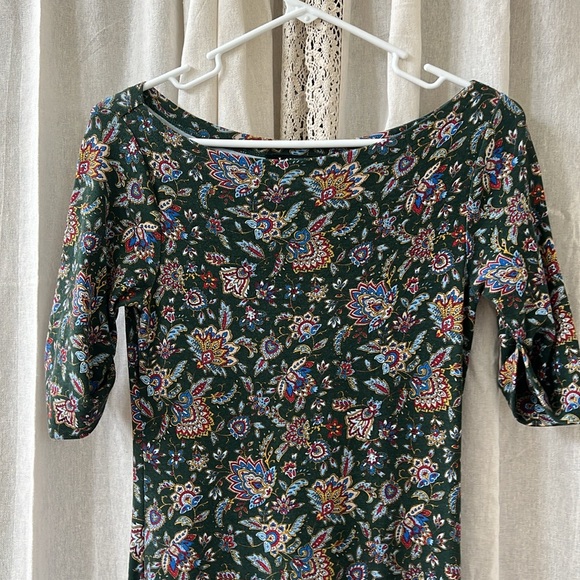 Cottagecore Boatneck Vintage Ralph Lauren Knit Dress - Picture 4 of 7